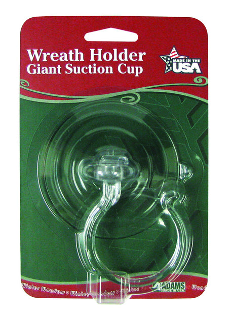 Adams Wreath Holder Suction Cup 1 pk