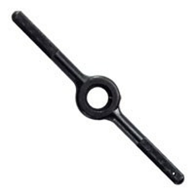 Irwin Hanson 12008 Die Stock Handle, 1 in Die, Hex/Round Die, Plain-Grip Handle, 11-1/2 in L, Steel