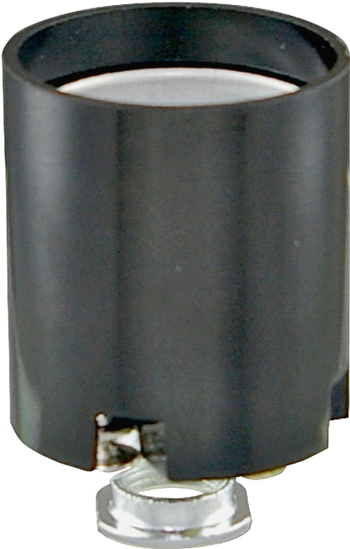 Eaton Wiring Devices 968-BOX Lamp Holder, 1.35 in Dia x 1.9 in H Dimensions, 250 VAC, 660 W, Black