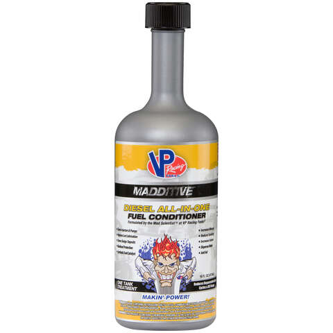 VP Racing Fuels Madditive Diesel Fuel Conditioner 16 oz, Pack of 6