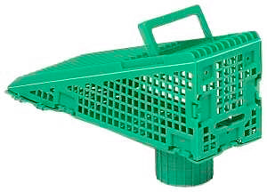Frost King W103/12 Wedge Downspout Screen, Plastic, Green