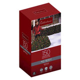 Celebrations Red Incandescent Mini Multicolored 150 ct Net Christmas Lights 6 ft.
