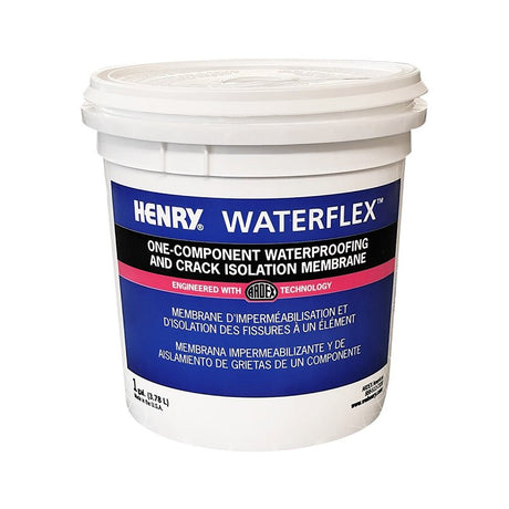 Henry 41600 Waterproofing and Crack Isolation Membrane, 1 gal, Pack of 4