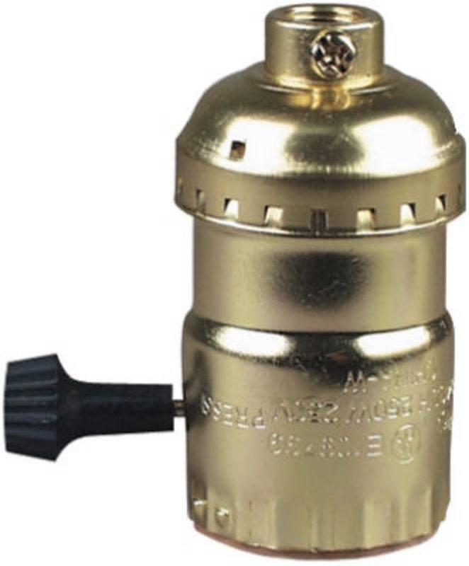 Legrand 1008316CC10 Lamp Holder, 250 VAC, 250 W, Metal Housing Material