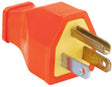 Legrand SA399OCC10 Plug and Connector, 2 -Pole, 15 A, 125 V, NEMA: NEMA 5-15P, Orange