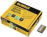 DEWALT DFS9175B1G Series Barbed Fence Staple, 1-3/4 in L, Aluminum/Zinc, 9 ga Wire, 9 ga Gauge, Galvanized Steel, 960/PK