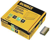DEWALT DFS9150B1G Series Barbed Fence Staple, 1-1/2 in L, Aluminum/Zinc, 9 ga Wire, 9 ga Gauge, Galvanized Steel, 960/PK