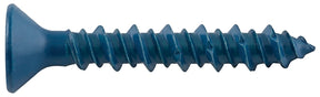 DEWALT UltraCon+ Series DFM12740 Concrete Screw Anchor, 3/16 in Dia, 1-1/4 in L, Carbon Steel, Zinc Stalgard