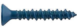 DEWALT UltraCon+ Series DFM12760 Concrete Screw Anchor, 1/4 in Dia, 1-1/4 in L, Carbon Steel, Zinc Stalgard