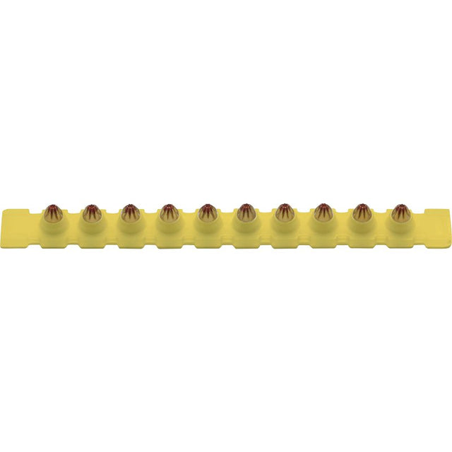 DEWALT DDF1351400 Powder Actuated Load, 0.27 Caliber, Power Level: 2, Yellow Code, Pack of 6