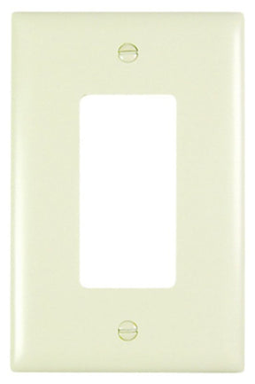 Legrand TradeMaster TPJ26LA Wallplate, 5.06 in L, 3.31 in W, 1 -Gang, Nylon, Light Almond