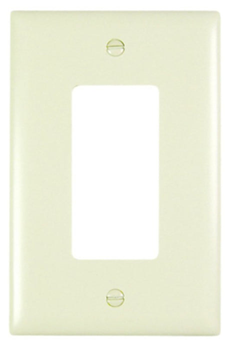 Legrand TradeMaster TPJ26LA Wallplate, 5.06 in L, 3.31 in W, 1 -Gang, Nylon, Light Almond