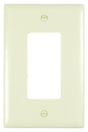 Legrand TradeMaster TPJ26LA Wallplate, 5.06 in L, 3.31 in W, 1 -Gang, Nylon, Light Almond