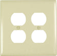 Legrand TradeMaster TPJ82ICC10 Outlet Wallplate, Jumbo, 1 -Gang, Nylon, Ivory