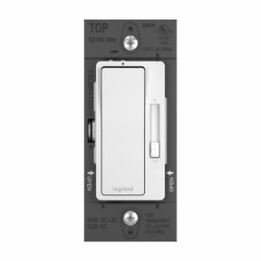 Legrand radiant Series RHCL453PWAMCC4 Dimmer with Microban, 120 V, 450 W, CFL, LED Lamp, 3-Way, White