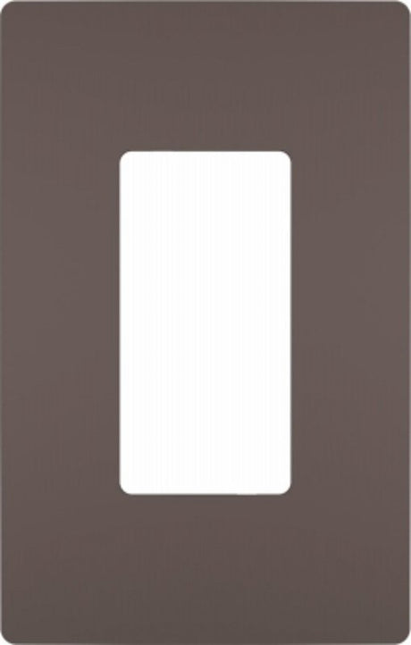 Legrand radiant Series RWP26DBCC6 Wallplate, Screwless, 4.94 in L, 3.15 in W, 1-Gang, Polycarbonate