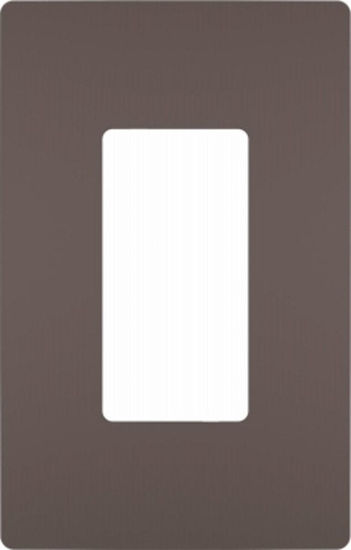 Legrand radiant Series RWP26DBCC6 Wallplate, Screwless, 4.94 in L, 3.15 in W, 1-Gang, Polycarbonate