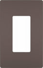 Legrand radiant Series RWP26DBCC6 Wallplate, Screwless, 4.94 in L, 3.15 in W, 1-Gang, Polycarbonate