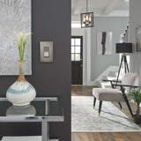 Legrand radiant RWP26NICC6 Wallplate, 4.94 in L, 3.15 in W, 1 -Gang, Polycarbonate, Silver, Nickel