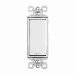 Legrand radiant Series TM870WAMCC4 Switch, 15 A, 120/277 V, Screw Terminal, Thermoplastic Housing Material, White