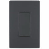 Legrand radiant Series TM873GCC10 Rocker Switch, 15 A, 120/277 V, Push Wire, Side Wire Terminal