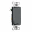 Legrand radiant Series TM873GCC10 Rocker Switch, 15 A, 120/277 V, Push Wire, Side Wire Terminal