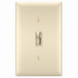 Legrand TSDCL303PLACCV6 Toggle Slide Dimmer, 300 W, CFL, Incandescent, LED Lamp, Light Almond