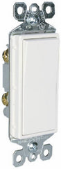 Legrand radiant Series TM870WCP6 Paddle Switch, 15 A, 120/277 VAC, Push Wire, Side Wire Terminal, White