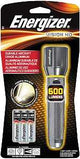 Energizer ENPMHH62 Handheld Flashlight, AAA Battery, Alkaline Battery, LED Lamp, 600 Lumens Lumens, Wide Beam, Black