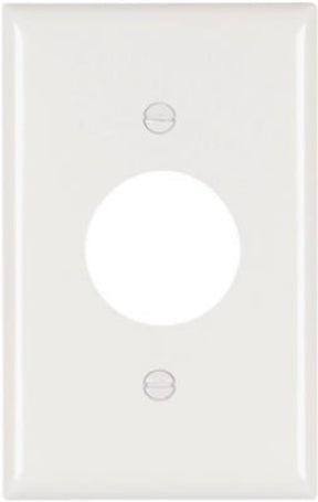 Legrand TradeMaster TP TP7WCC30 Wallplate, Standard, 1 -Gang, Nylon, White