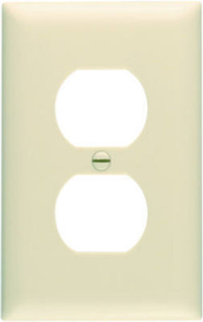 Legrand TradeMaster TP Series TP8ICC100 Receptacle Wallplate, 4.687 in L, Standard, 1-Gang, Nylon