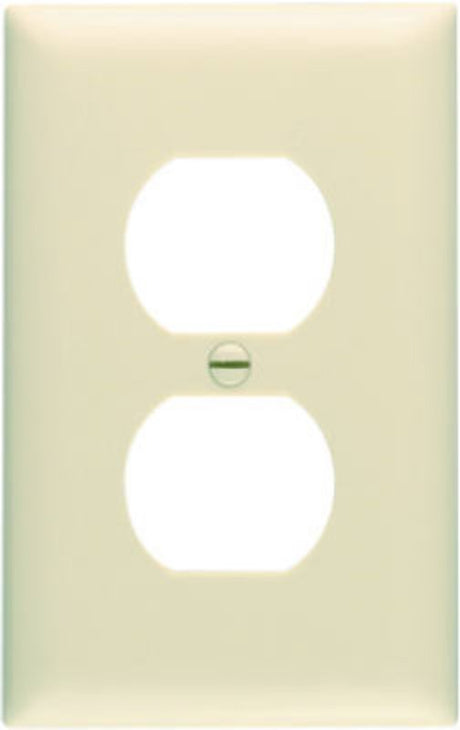 Legrand TradeMaster TP Series TP8ICC100 Receptacle Wallplate, 4.687 in L, Standard, 1-Gang, Nylon