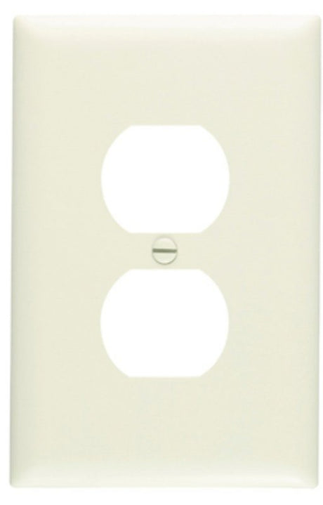 Legrand TradeMaster TPJ8LACC70 Outlet Wallplate, 3-5/16 in L, 5.062 in W, Jumbo, 1 -Gang, Nylon