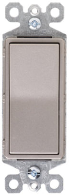 Legrand radiant Series TM870NICC10 Paddle Switch, 15 A, 120/277 VAC, Push Wire, Side Wire Terminal