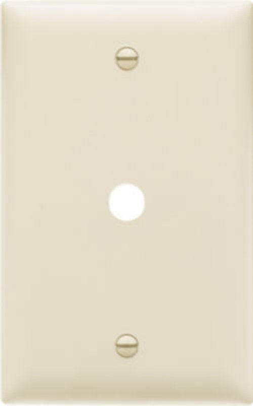 Legrand TradeMaster TP TP11LACC15 Wallplate, 4.7 in L, 1 -Gang, Nylon, Light Almond