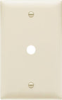 Legrand TradeMaster TP TP11LACC15 Wallplate, 4.7 in L, 1 -Gang, Nylon, Light Almond