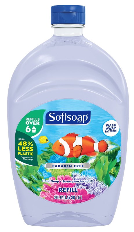Softsoap Aquarium Series US05262A Hand Soap, Liquid, 50 fl-oz, Bottle