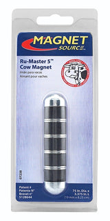 Magnet Source 07238 Cow Magnet, Heavy-Duty, Ceramic/Steel, Gray
