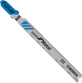 Bosch T121AF3 Jig Saw Blade, 3-5/8 in L, 21 TPI