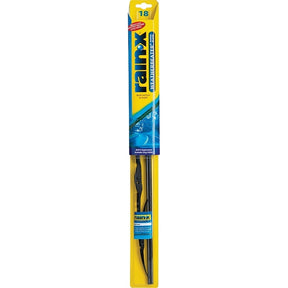Rain-X Weatherbeater RX30218 Wiper Blade, 18 in, Spine Blade, Rubber/Stainless Steel