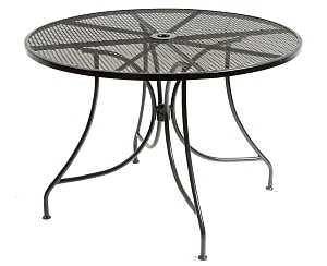 Seasonal Trends JYL-2220 Patio Table, Steel Frame, Round Table, Steel Table