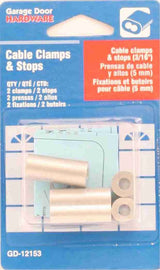 Prime-Line GD 12153 Cable Ferrule and Stop, 3/16 in Dia Dimensions, Aluminum