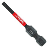Diablo DT152P1 Drive Bit, #15 Drive, Torx Drive, 1/4 in Shank, Hex Shank, 2 in L