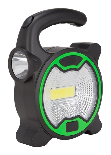 PowerZone COB Series 18101025 COB Work Light, 2-Lamp, LED Lamp, 200 Lumens, Yellow, Red, Green & Blue, Pack of 12