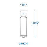 Culligan US-EZ-4 Under Sink Filter System, 500 gal, 0.5 gpm