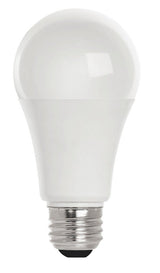 Feit Electric A1600/827/10KLED/2 LED Bulb, General-Purpose, A19 Lamp, 100 W Equivalent, E26 Medium Lamp Base, White