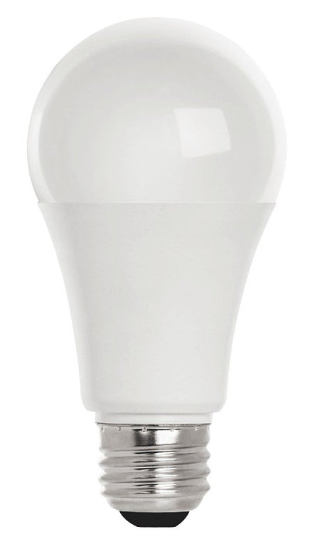 Feit Electric A1600/827/10KLED/2 LED Bulb, General-Purpose, A19 Lamp, 100 W Equivalent, E26 Medium Lamp Base, White