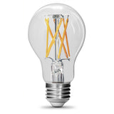 Feit Electric A100CL927CA/FIL/2 Filament Enhance LED Bulb, A19 Lamp, 100 W Equivalent, E26 Medium Lamp Base, Dimmable