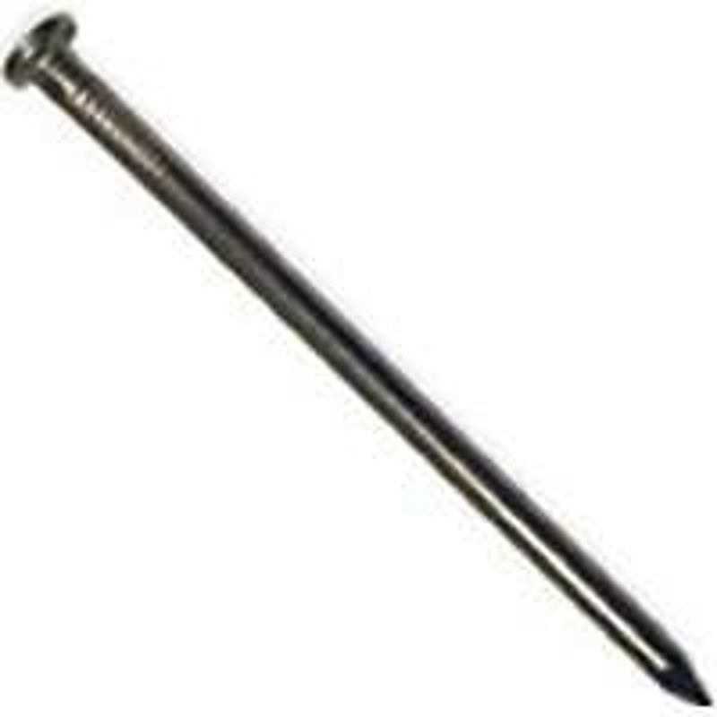 ProFIT 0054189 Common Nail, 12D, 3-1/4 in L, Steel, Hot-Dipped Galvanized, Flat Head, Round, Smooth Shank, 25 lb