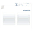 Centurion GF 1020 Rental Summary Folder, White